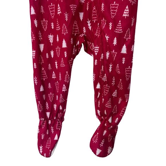 Christmas Family Pjs Infant 18 Months Matching Baby Xmas Trees-Print One Piece - Picture 4 of 6